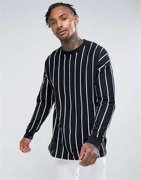 Vertical Striped T Shirt