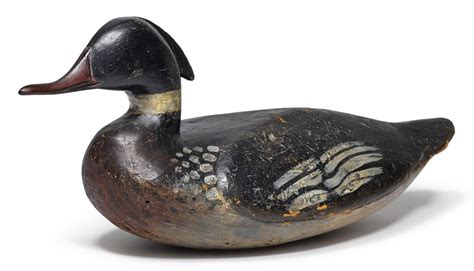 Sold Price: RARE DUCK DECOY "MERGANSER" - September 4, 0122 10:00 AM CEST