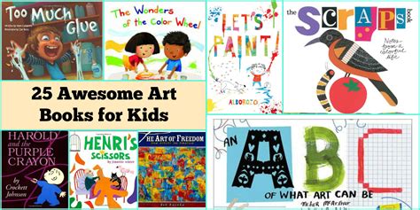 awesome art books  kids