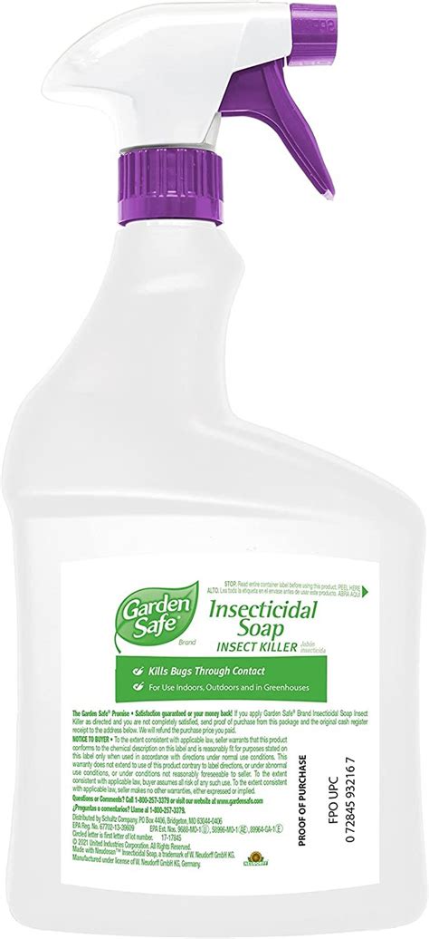 Garden Safe 32 Oz Organic Insecticidal Soap Ready To Use Bug Killer