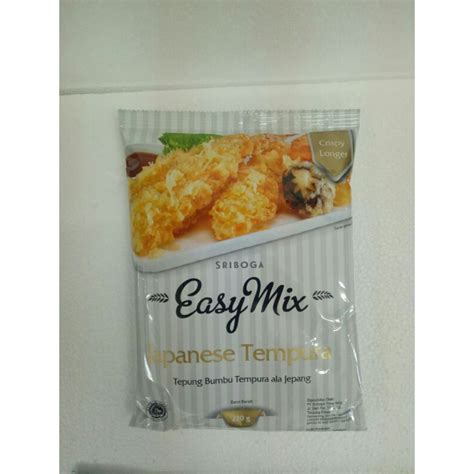 Jual Sriboga Easymix Japanese Tempura Tepung Tempura Gr Indonesia