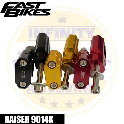 Jual RAISER STANG BAUT 1 FULL CNC FB PENINGGI STANG FATBAR UNIVERSAL