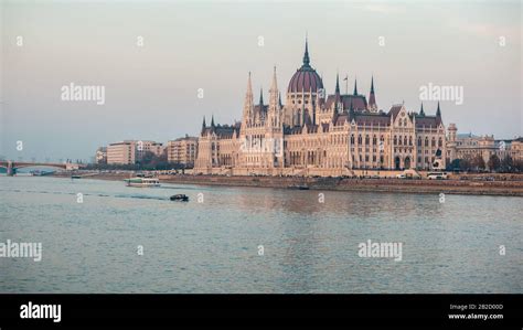 Budapest Parliament building and Danube river, Hungary Stock Photo - Alamy