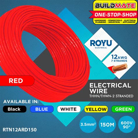 Buildmate Royu Thhn Thwn Stranded Wire Gauge Awg Off