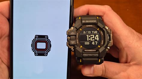 Casio G Shock GPR H1000 1ER RANGEMAN łączenie zegarka z aplikacją