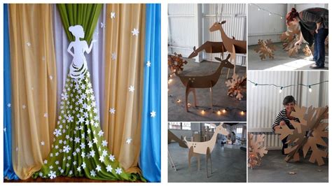 Новорічні декорації для садочку та школи | Ідеї декору