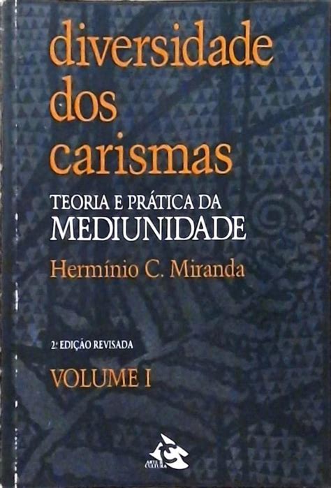 Diversidade Dos Carismas Vol Herm Nio C Miranda Tra A Livraria E