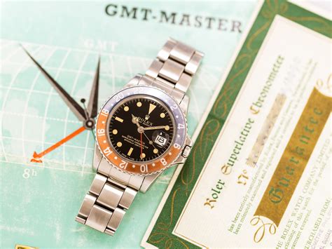 Rolex Gmt Master Ref Steel Gilted Glossy Tritium Dial Full Set Bj