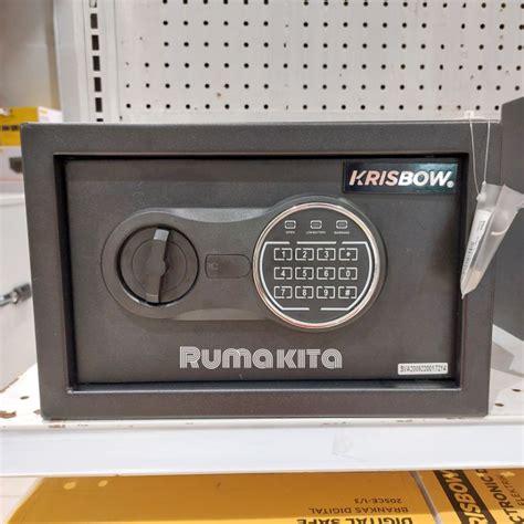 jual krisbow brankas electronic digital steel safe xx cm shopee
