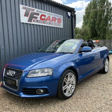 2009 Audi A3 2 0 Tdi Diesel S Line Convertible 2 Door Finance Available Conve In Hinckley