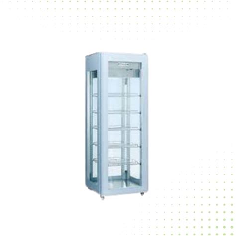 Standing Glass Display 5 Shelves Refrigerator 400lt From Piokit White