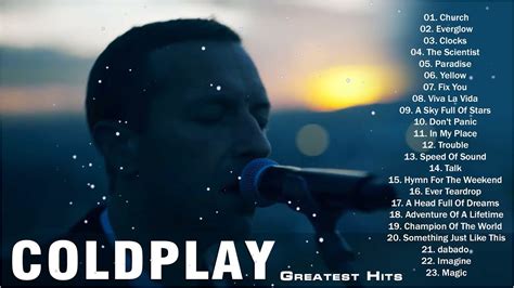 Coldplay Greatest Hits Playlist Álbum completo Melhores músicas do