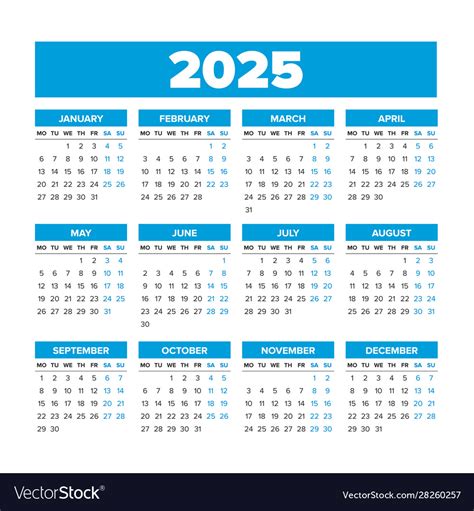 2025 Calendar Printable