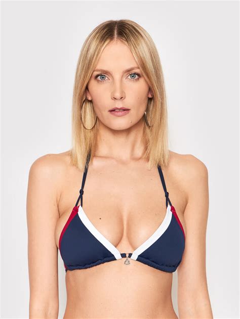 Banana Moon Góra od bikini Bluco Navy 17G06 Granatowy Modivo pl