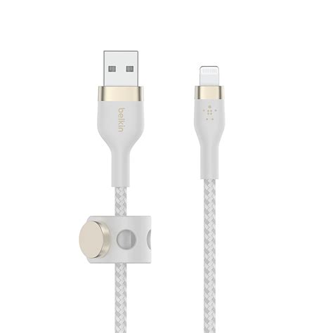 Best Buy Belkin BOOSTCHARGE PRO Flex 6 6ft Braided Silicone USB A