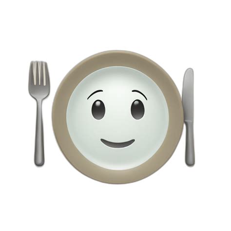 Cute Plate Ai Emoji Generator