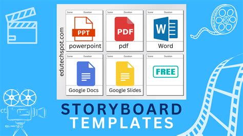 Storyboard Templates Ppt Pdf Word Docs Edutechspot