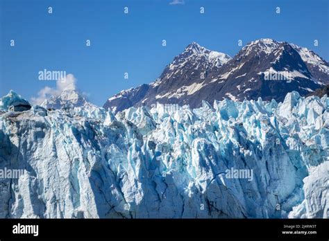 The Grand Pacific Glacier Ice Face In Tarr Inlet Glacier Bay Alaska ...