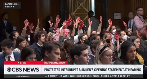 Peace Activists Arrested At US Senate Hearing Demanding Ceasefire In