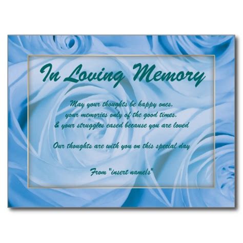 In Loving Memory Quotes Quotesgram