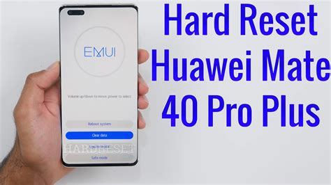 Hard Reset Huawei Mate 40 Pro Factory Reset Remove Pattern Lock