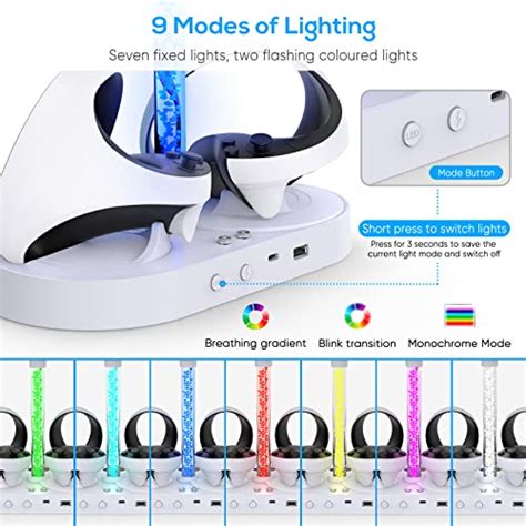 Vr2 Charging And Storage Stand For Playstation Vr2 Controller With