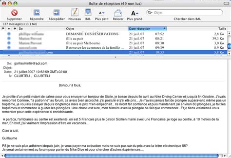 Exemple De E Mail