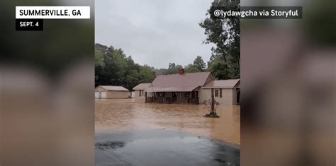 Severe Flooding Triggers State Of Emergency In Georgia