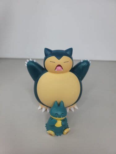 Pokemon Snorlax Battle Feature Figure Deluxe Action S