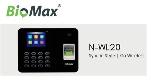 Biomax Wifi Biometric Attendance Machine Model Bio N Wl20 At Rs 4890