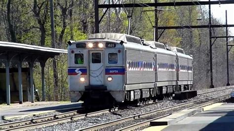 Septas West Trenton Line Trains Youtube