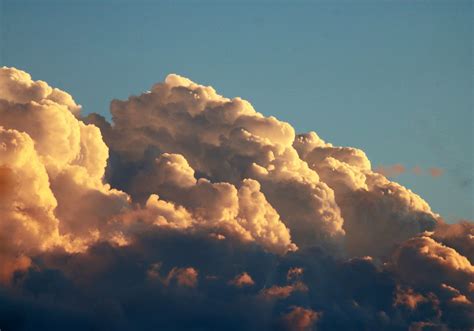 Billowing Pink Clouds At Sunset Free Stock Photo Public Domain Pictures