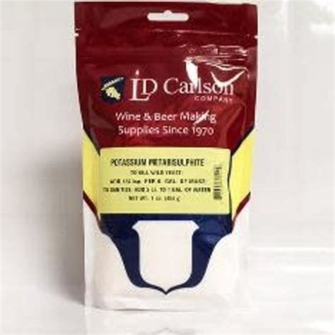 Potassium Metabisulfite 1 Lb. - Wine Kit Warehouse, LLC