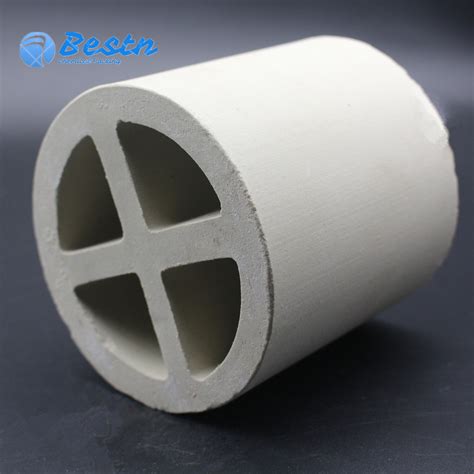 50mm 80mm 100mm 120mm Ceramic Cross Partition Ring Tow Packing For