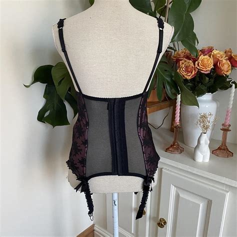 Ann Summers Women S Purple And Black Underwear Depop