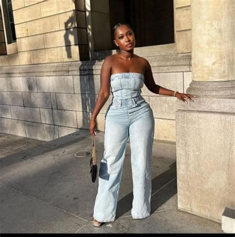 Corset Denim Wide Leg Jumpsuit Midrand Marabastad