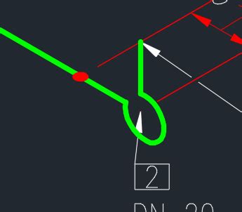 AutoCAD Plant 3D에서 사이펀의 등각투영 기호를 작성하는 방법