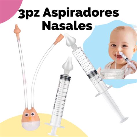 Set Aspiradores Nasales Para Bebe Succi N Saca Mocos Pz Universo En