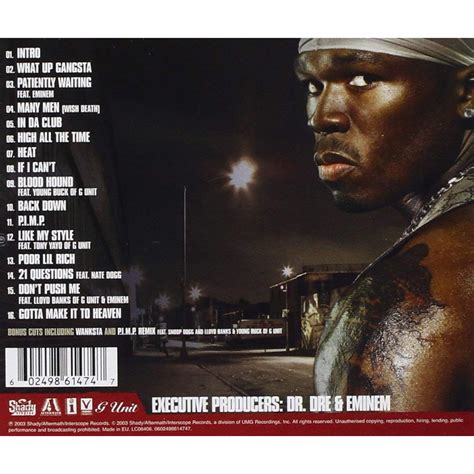 50 Cent Get Rich Or Die Tryin Cd 0602498614747