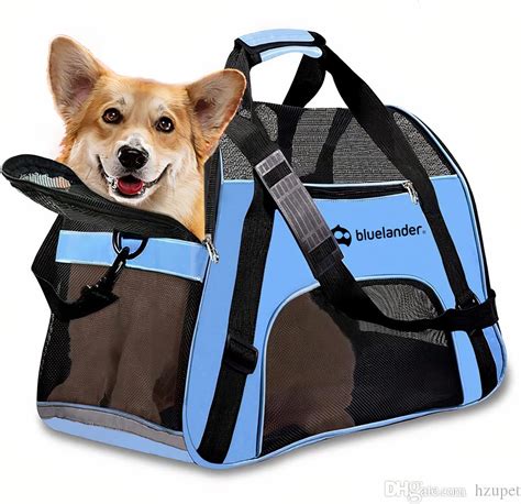 Bluelander Transportadora Para Perro Y Gato Razas Peque As Plegable