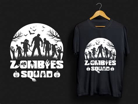 Halloween Zombie T-shirt Graphic by rafique310uddin · Creative Fabrica