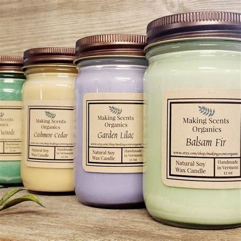 Soy Candle - Etsy