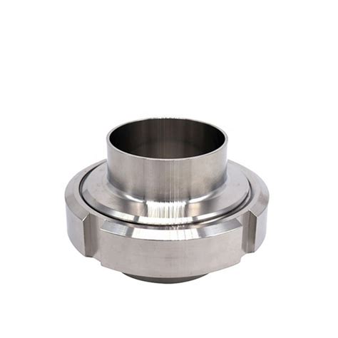 Din Sanitary Stainless Steel Pipe Fitting Welding Union Buy Hygienic