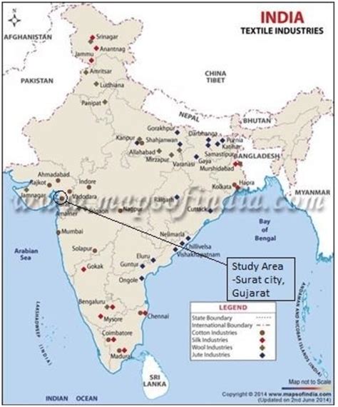 Factors Affecting Location Of Textile Industry In India