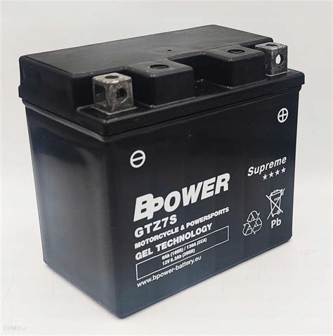 Bpower Akumulator Gtz7S Ytz7S 12V 6Ah 130A - opinie i ceny na Ceneo.pl