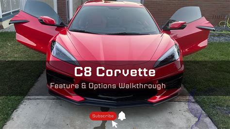 2021 C8 Corvette Features And Options Walkthrough Youtube