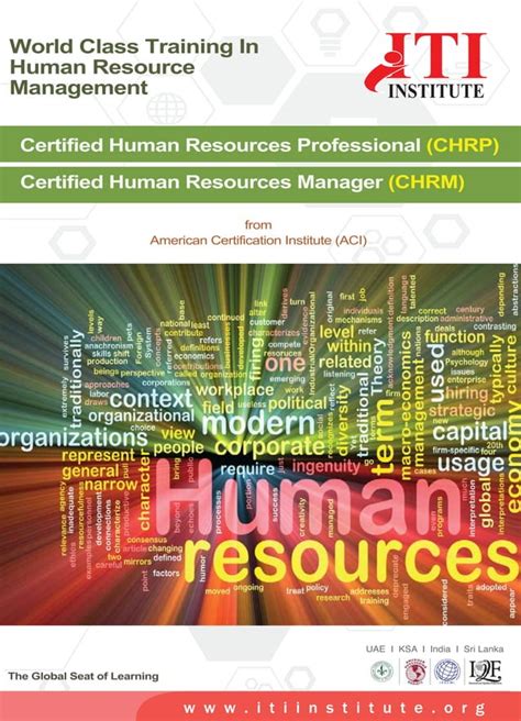 Get Certified In Human Resources Chrp Chrm Dubai Pdf