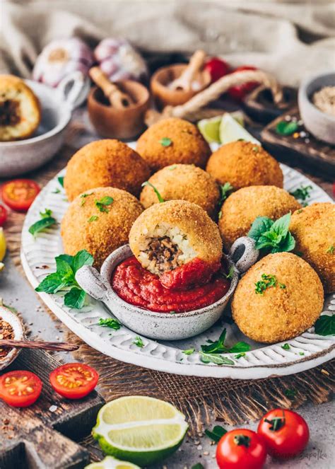 Arancini Reisb Llchen Mit Pilzf Llung Vegan Bianca Zapatka Rezepte