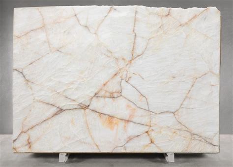 White Cristallo Quartzite Countertopandslabs For Wholesale