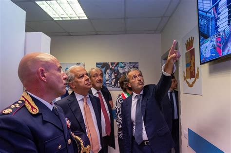 Piantedosi All Inaugurazione Del Nuovo Posto Di Polizia H Al Pronto